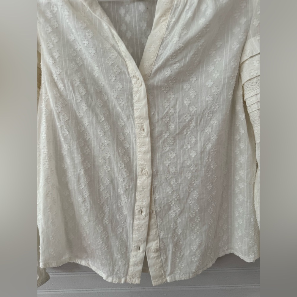 ZARA SHIRT WITH PINTUCKS - Picture 7 of 8